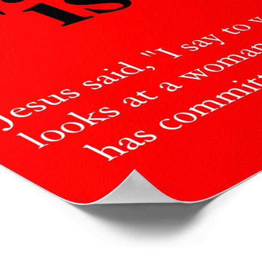 Richtig und falsch poster (Ecke)