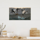 Richtig und Links - Winslow Homer Fine Art Poster (Küche)