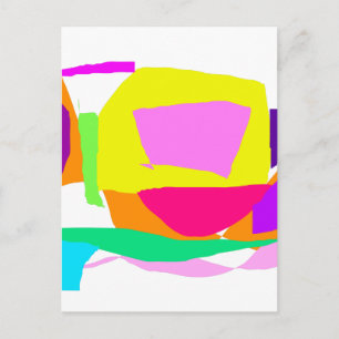 Richtig Verlassen Footprint Schnee im Sommerrezept Postkarte