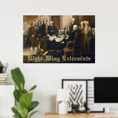 Richtige Extremisten Poster (Heimbüro)