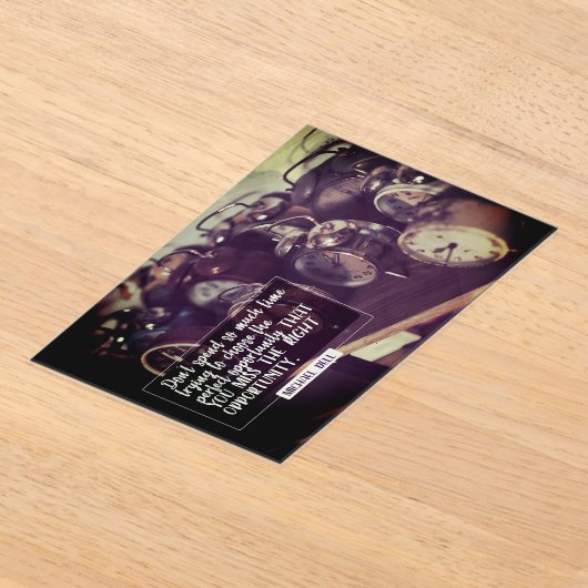 Richtige Gelegenheit Acryleinladungen (Ablage )