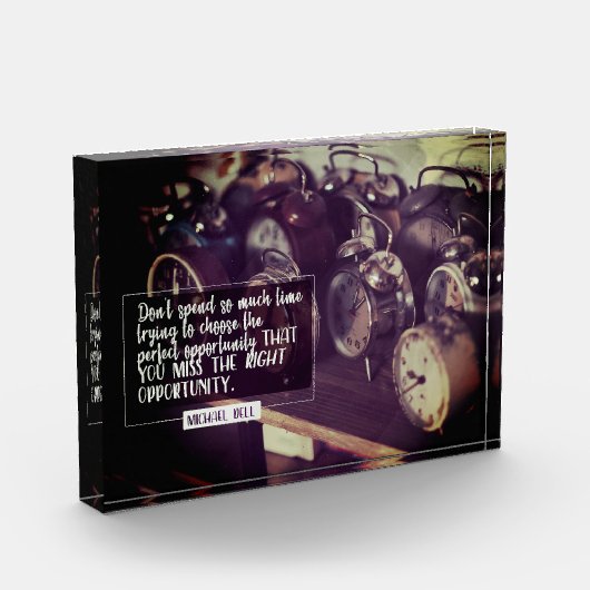 Richtige Gelegenheit Fotoblock (Links)