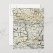 Richtige Karte von Dakota (Vorne/Hinten)