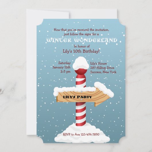 Richtige Party Einladung (Vorderseite)