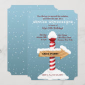 Richtige Party Einladung (Vorne/Hinten)