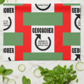 Richtige Richtung Geschirrtuch (Gefaltet)