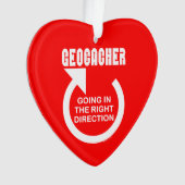 Richtige Richtung Ornament (Vorderseite)