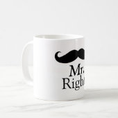 Richtige Tasse Tasse für Ihm (Vorderseite Links)