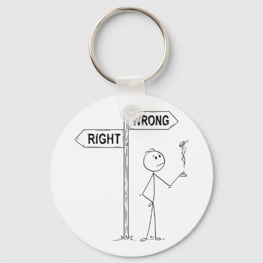 Richtiger Illustrationsfehler Schlüsselanhänger (Vorderseite)