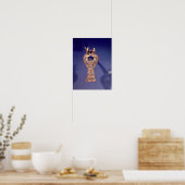 Richtiger Ohrring aus Paarbildern mit Poster (Küche)