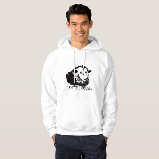 Richtiger OpossumHoodie für Männer Hoodie (Vorne ganz)