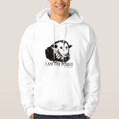 Richtiger OpossumHoodie für Männer Hoodie (Vorderseite)