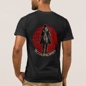Richtiger Schurke 2-seitiges Design T-Shirt (Rückseite)