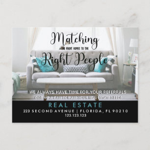 richtiges Anwesen, das der richtigen Ankündigung d