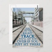 Richtiges Kursangebot für Fotos Postkarte (Vorne/Hinten)