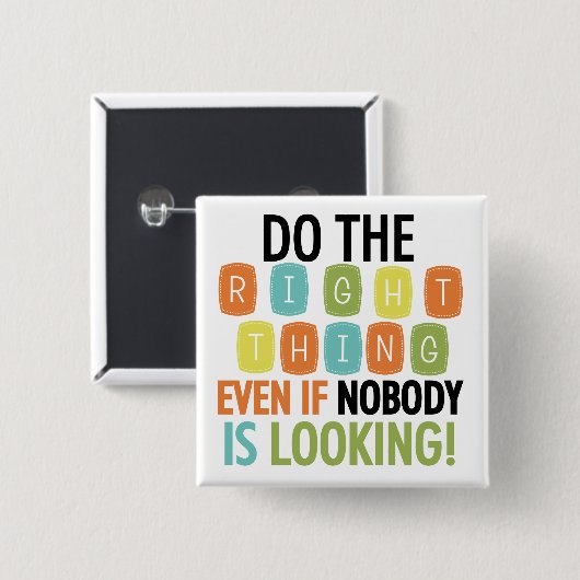 Richtiges tun button (Vorne & Hinten)