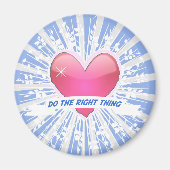 Richtiges tun magnet (Vorne)