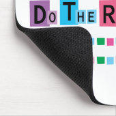 Richtiges tun mousepad (Ecke)