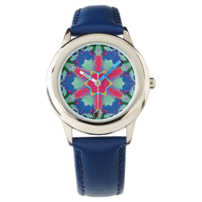 Richtlinie Kaleidoskop Armbanduhr (Vorderseite)