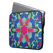 Richtlinie Kaleidoskop Laptopschutzhülle (Vorderseite Links)