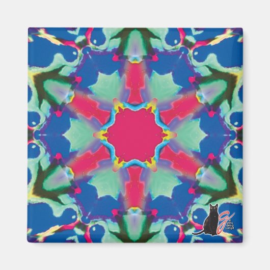 Richtlinie Kaleidoskop Magnet (Vorne)