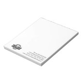 Richtlinien für Office- oder Geschäftslogos Notizblock (Rotiert)