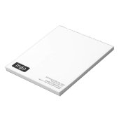 Richtlinien für Office- oder Geschäftslogos Notizblock (Rotiert)