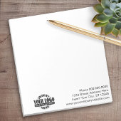 Richtlinien für Office- oder Geschäftslogos Notizblock