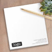 Richtlinien für Office- oder Geschäftslogos Notizblock