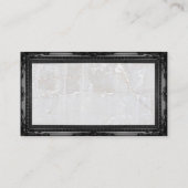 Richtskala | Antiquitätenrahmen | Marble Stone Visitenkarte (Rückseite)