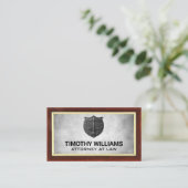 Richtskala | Gesetz Eingestuftes Logo Visitenkarte (Stehend Vorderseite)