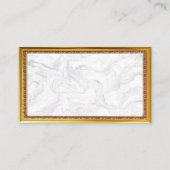 Richtskala | Marmorgoldmarmor Visitenkarte (Rückseite)