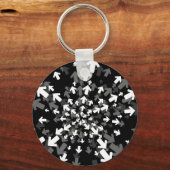 Richtung Abstrakter Schlüsselanhänger (Vorderseite)