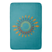 Richtung Badematte (Vorderseite Vertikal)