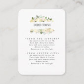 Richtung Creme und Elfenbeinweide Begleitkarte (Vorderseite)