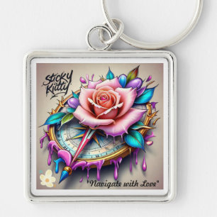 "Richtung der Liebe im Blut" Schlüsselanhänger