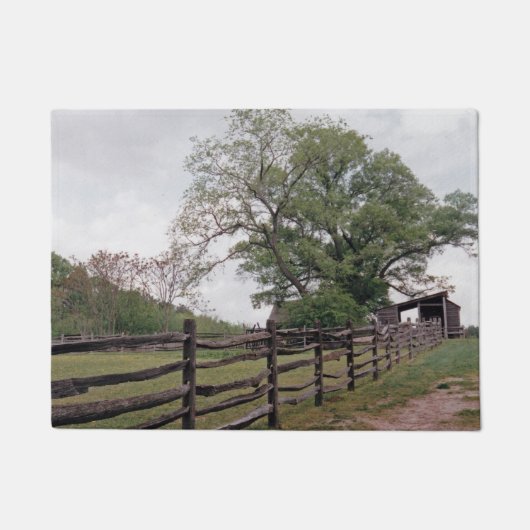 Richtung Fußmatte (Vorderseite)