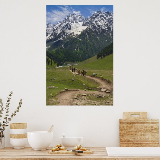 Richtung Himalayas Poster (Küche)