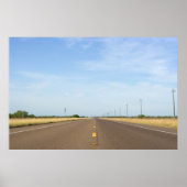 Richtung Horizont. Poster (Vorne)