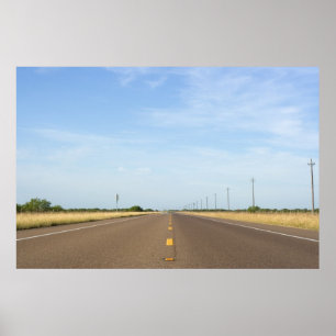 Richtung Horizont. Poster