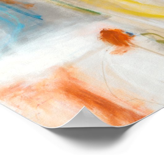 Richtung I Poster (Ecke)