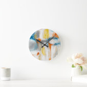 Richtung I Runde Wanduhr (Zuhause)