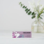 Richtung Mini Visitenkarte (Stehend Vorderseite)