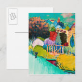 Richtung St. Stephen's Postkarte (Vorne/Hinten)