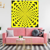 Richtung überall leinwanddruck (Insitu (Wohnzimmer))