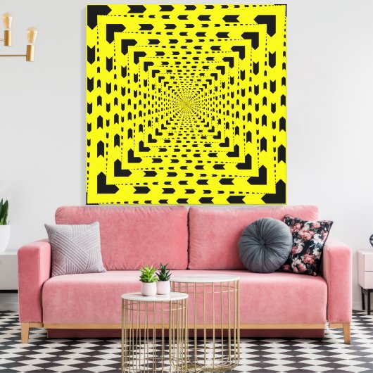 Richtung überall leinwanddruck (Insitu (Wohnzimmer))