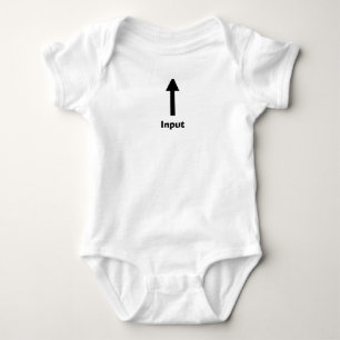 Richtungen für neue Eltern Baby Strampler