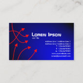 Richtungen - Leuchtblau Begleitkarte (Rückseite)