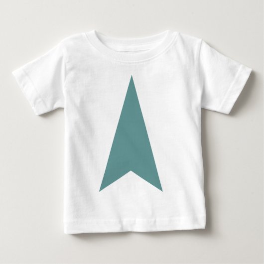 Richtungspfeil Baby T-shirt (Vorderseite)