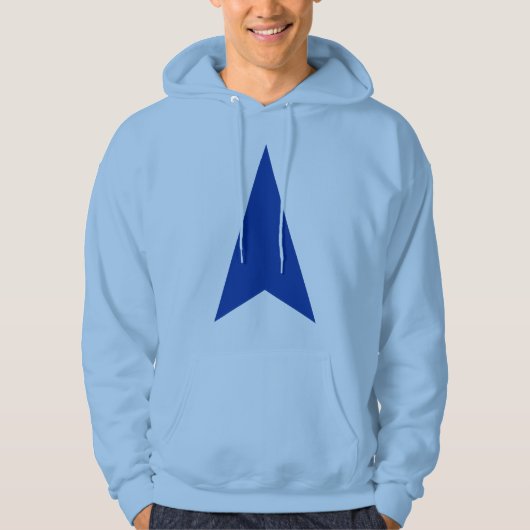 Richtungspfeil Hoodie (Vorderseite)